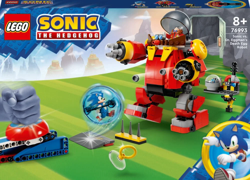 Se LEGO Sonic the Hedgehog Sonic mod dr. Eggmans dødsæg-robot hos Legekæden