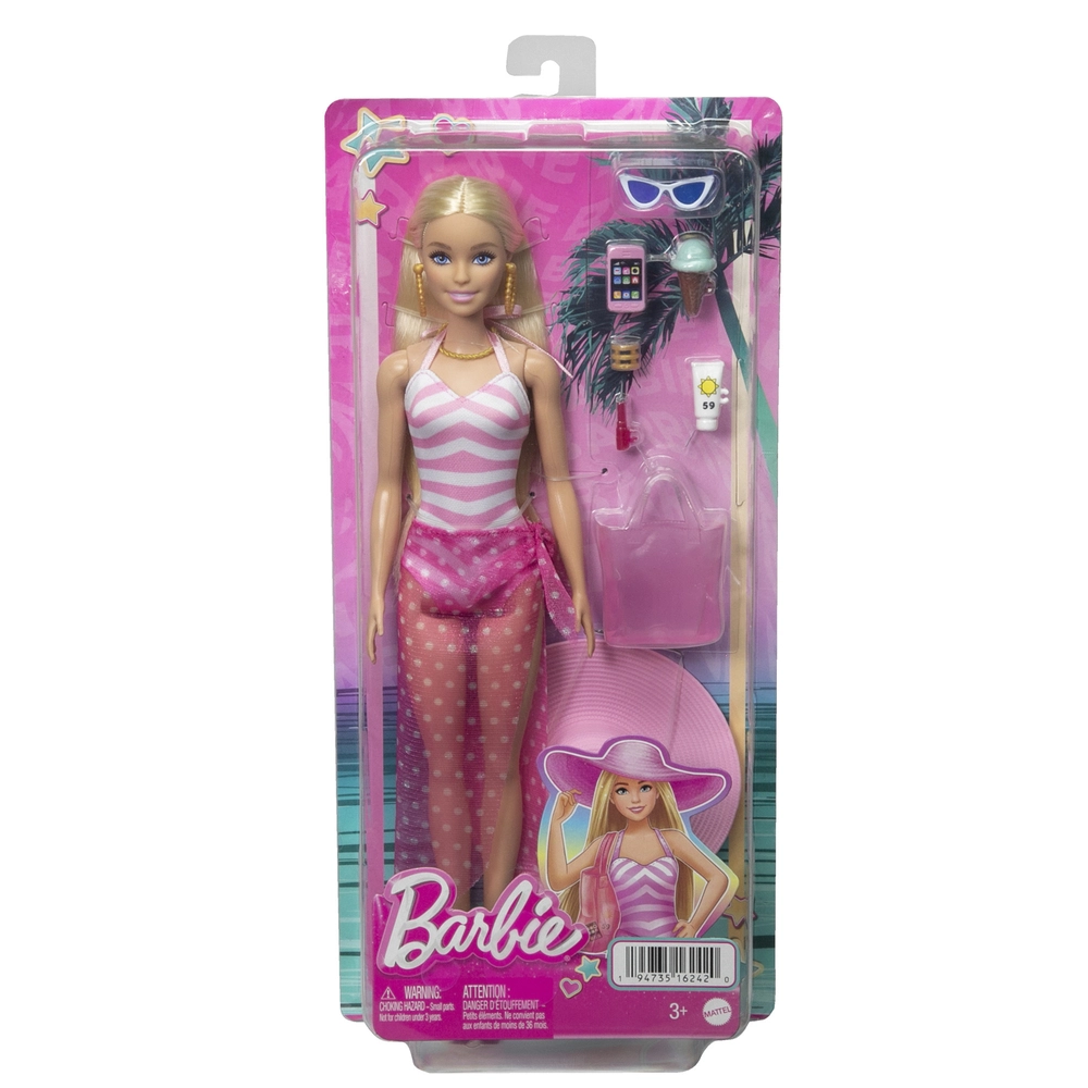 Se Barbie Classics Beach Day Barbie hos Legekæden