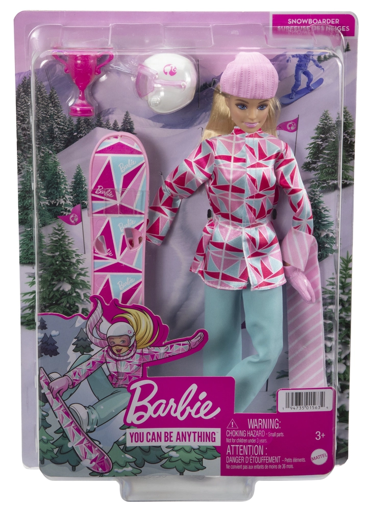 Se Barbie Career Snowboarder hos Legekæden