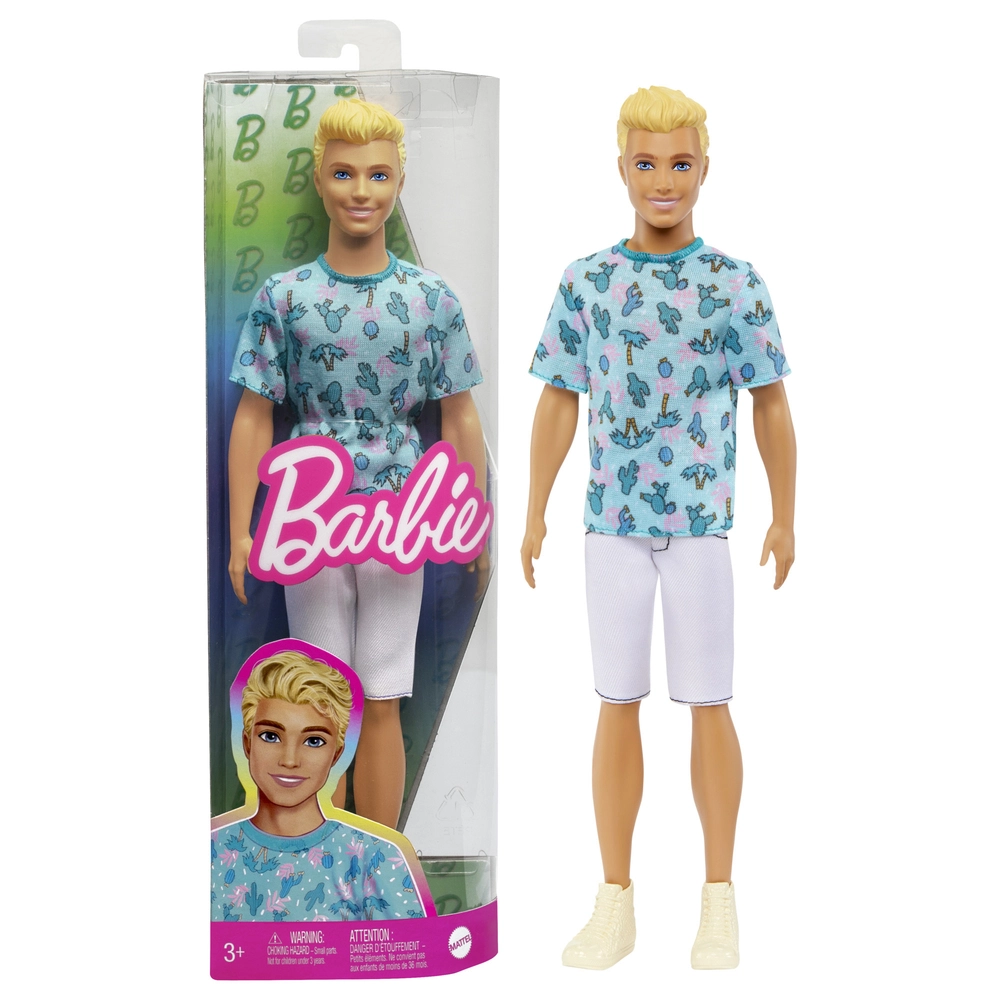 Se Barbie Fashionista Ken Blue Shirt hos Legekæden