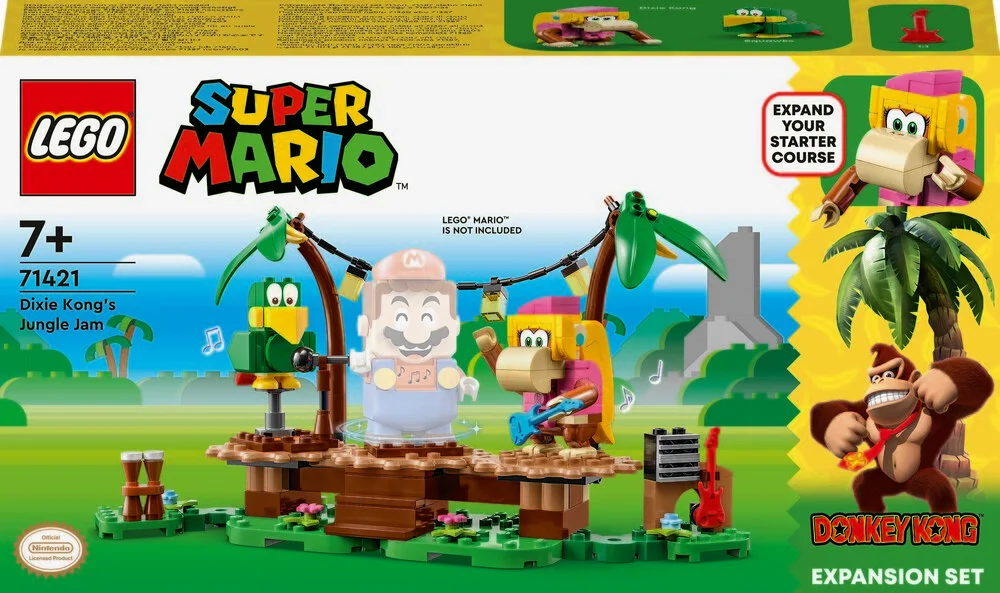 Se Dixie Kongs Jungle Jam - udvidelsessæt - 71421 - LEGO Super Mario hos Legekæden