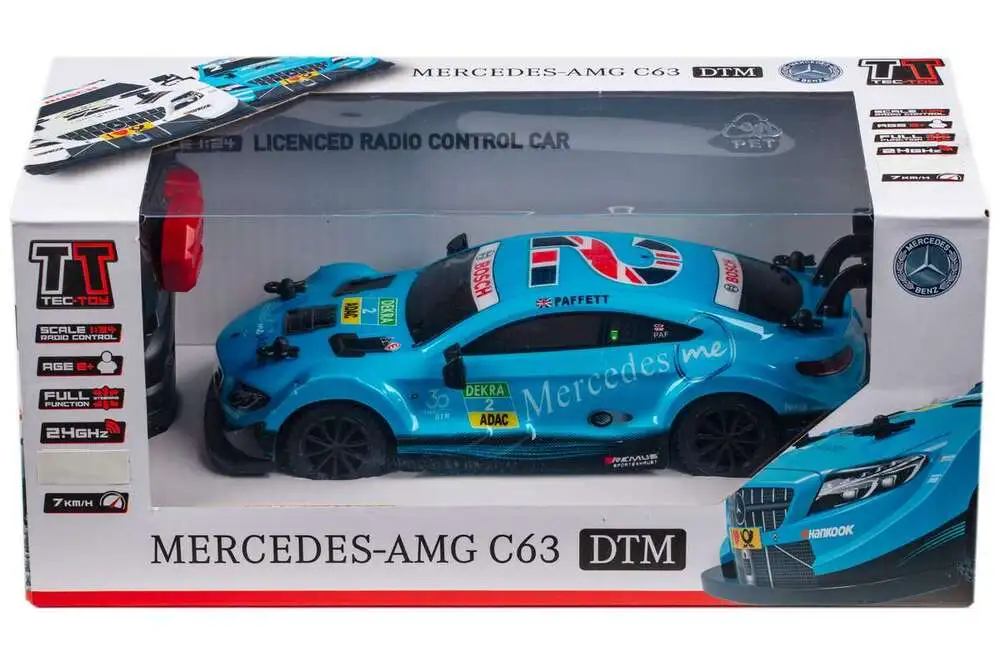 RC MERCEDES AMG C63 DTM ME blå billede