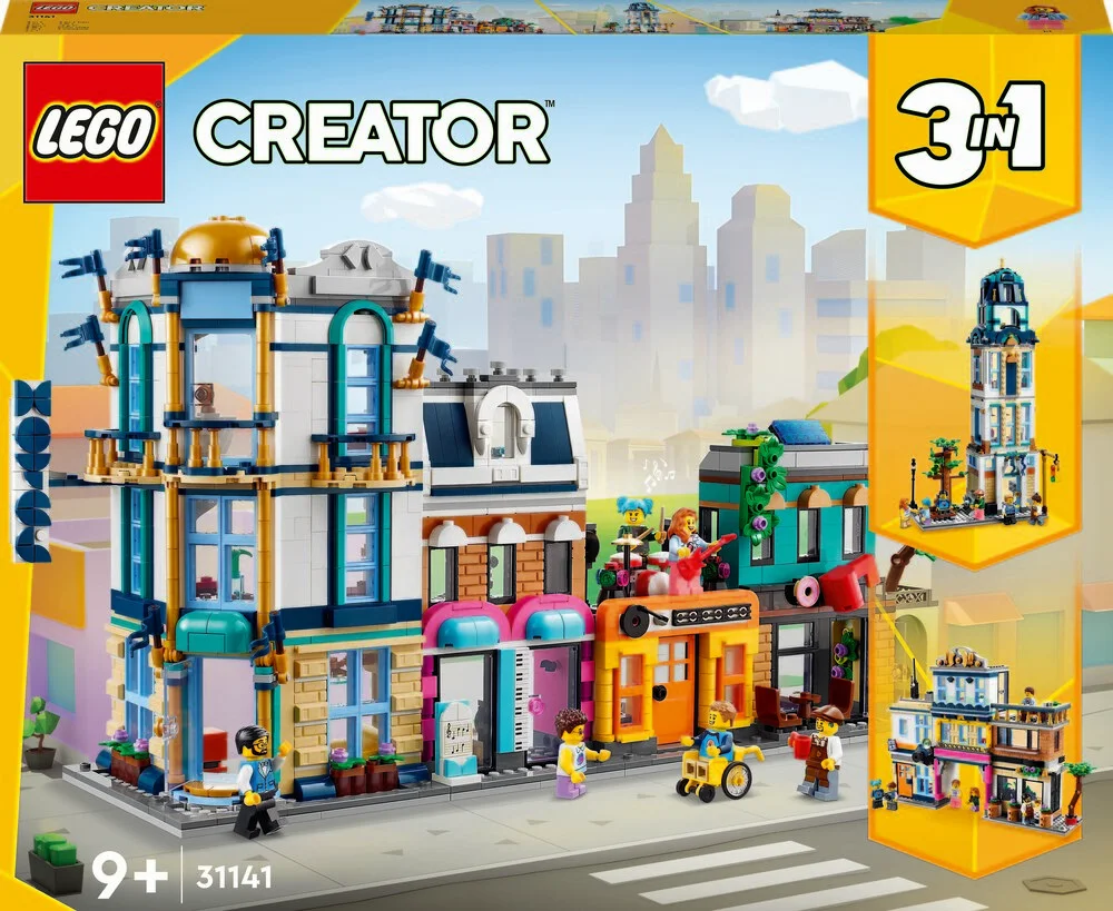 Se Lego Creator 3-in-1 - Hovedgade - 31141 hos Legekæden