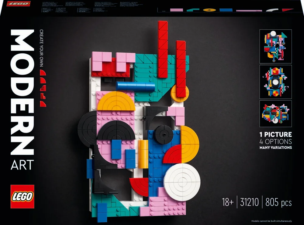 Se Moderne kunst - 31210 - LEGO ART hos Legekæden