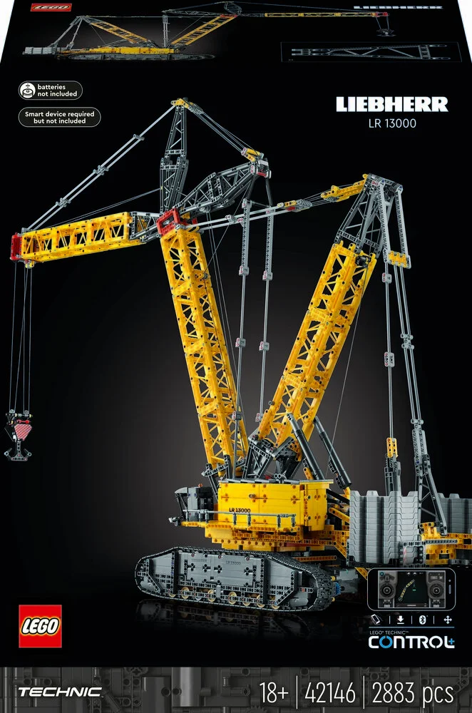 Se Liebherr LR 13000 bæltekran - 42146 - LEGO Technic hos Legekæden