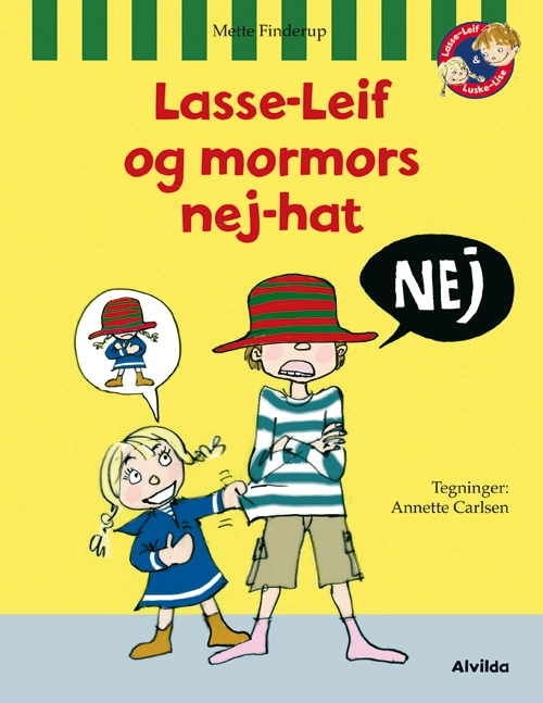 Billede af Lasse-Leif og mormors nej-hat