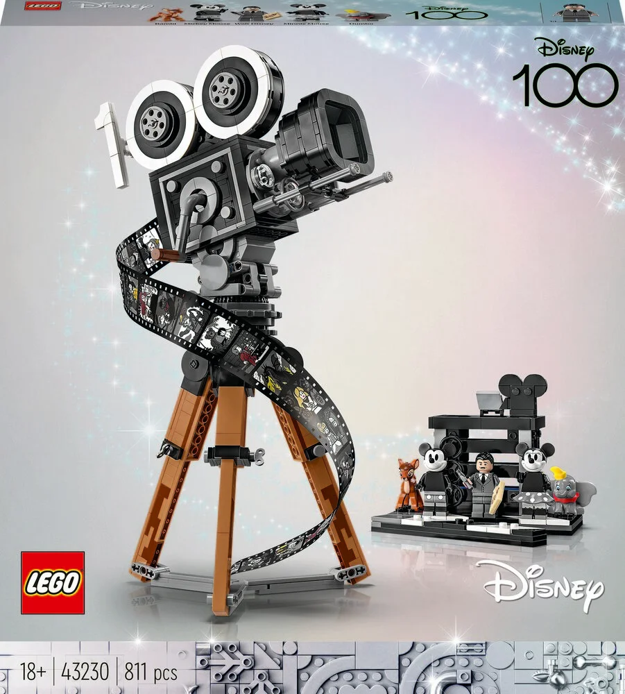 Se Lego Disney 100 - Walt Disney Kamera - 43230 hos Legekæden