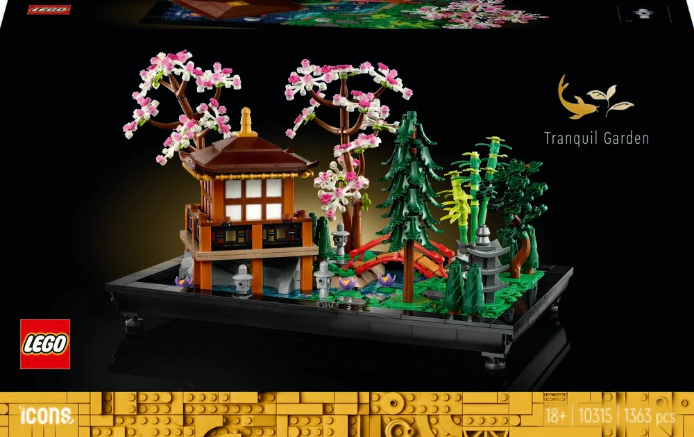Se Lego Icons - Fredfyldt Have - 10315 hos Legekæden