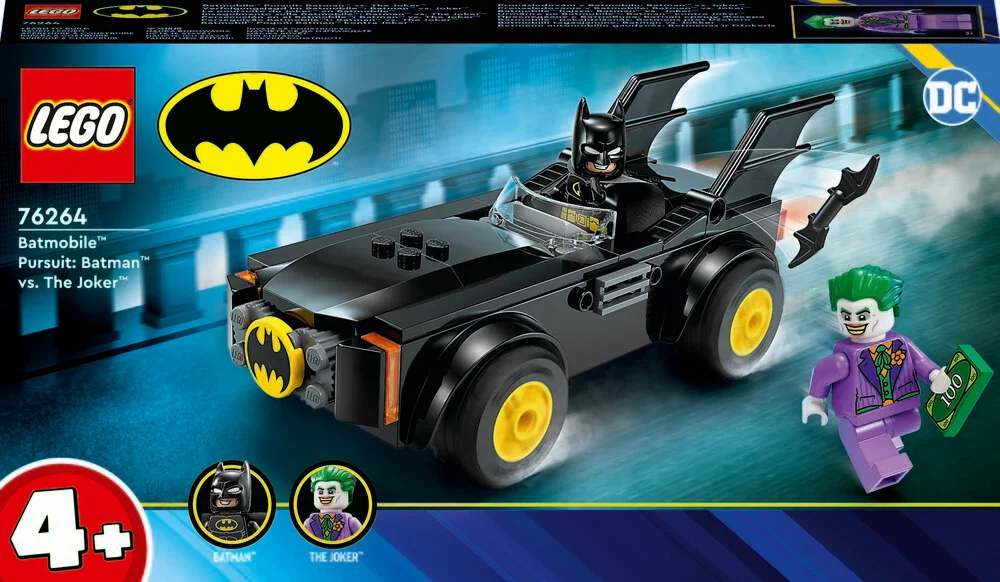 Se Lego Super Heroes - Batmobil Jagt - Batman Mod Jokeren - 76264 hos Legekæden