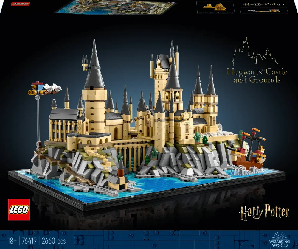 Se 76419 LEGO Harry Potter&trade; Hogwarts-Slottet og omgivelser hos Legekæden