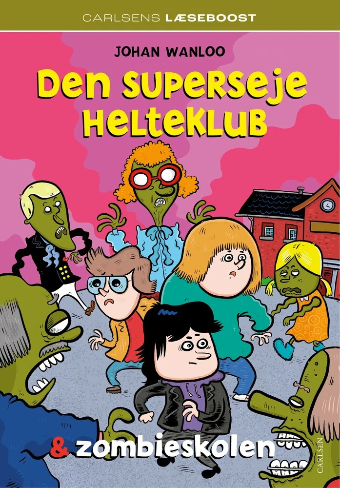 Billede af Carlsens Læseboost - Den superseje helteklub og zombieskolen