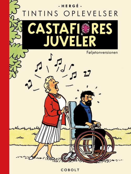 Billede af Tintin: Castafiores juveler føljetonversionen fra 1961-62