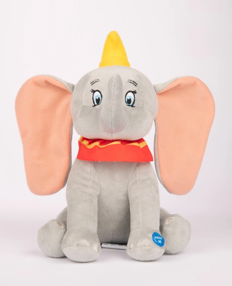 Billede af Dumbo siddende bamse med lyd 20 cm