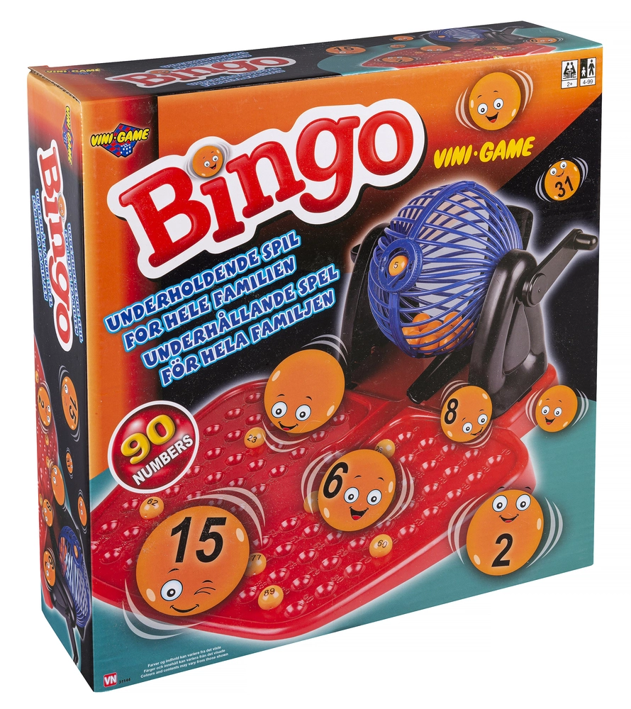 Billede af Bingo spil med tromle