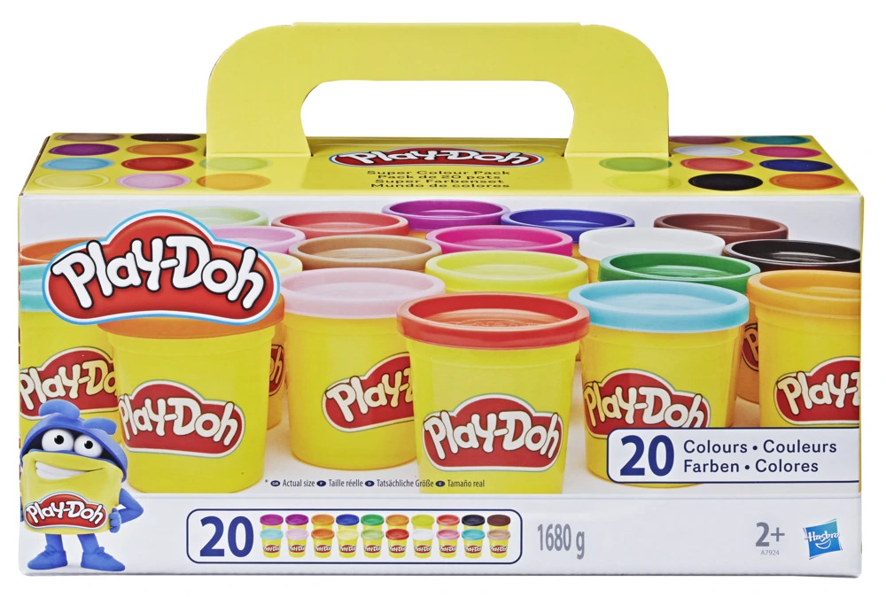Billede af Play-Doh super color pakke hos Legekæden