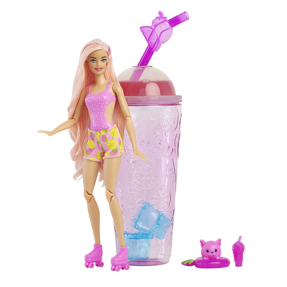 Se Barbie Pop Reveal Dukke Jordbær hos Legekæden