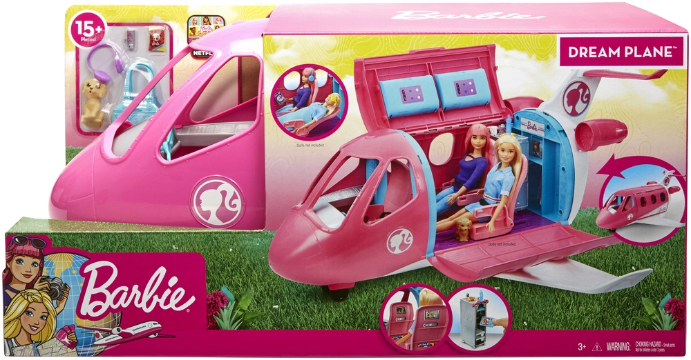 Se Barbie® Dreamplane-legesæt hos Legekæden