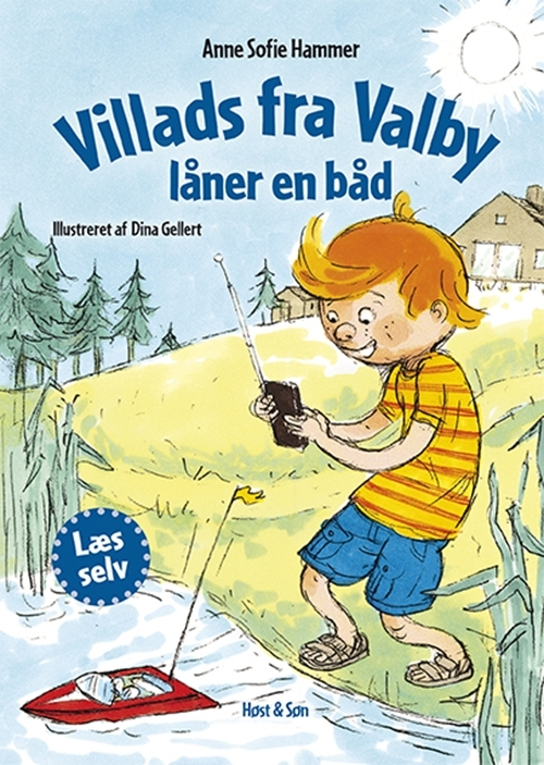 Billede af Villads fra Valby låner en båd