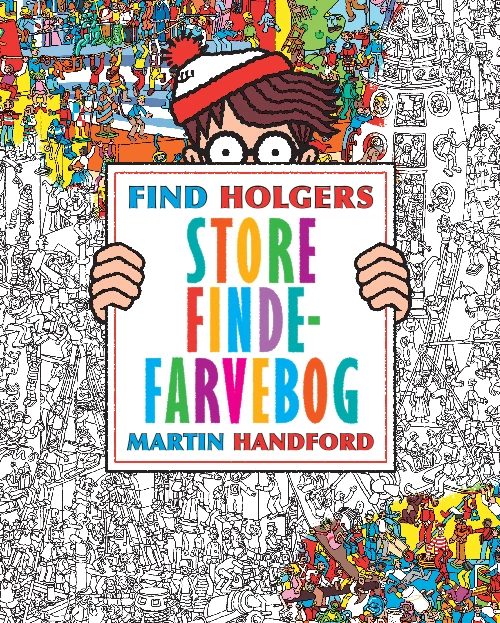 Billede af Find Holgers store finde-farvebog