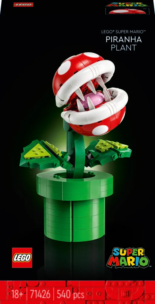 Se Lego Super Mario - Kødædende Plante - 71426 hos Legekæden