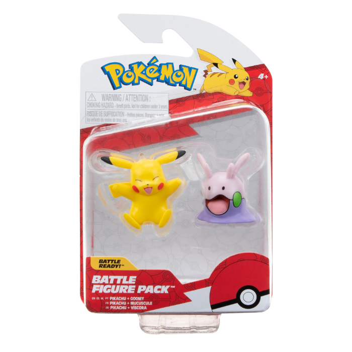 Billede af Pokémon Battle Figure Goomy og Pikachu