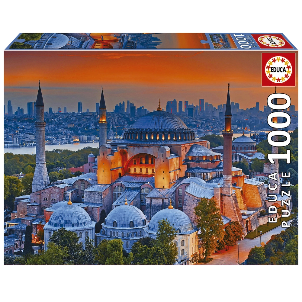 Se Puslespil Blue Mosque Istanbul 1000 brikker hos Legekæden