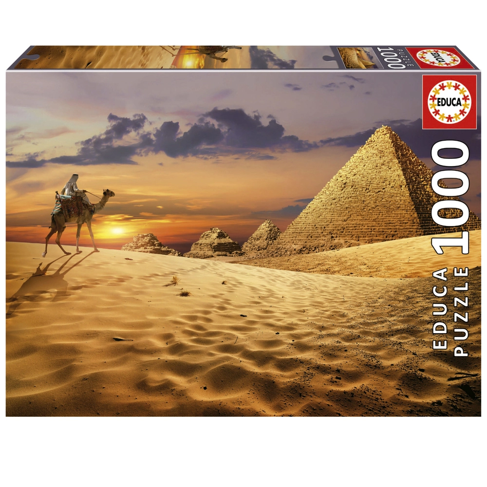 Se Puslespil Camel in The Desert 1000 brikker hos Legekæden