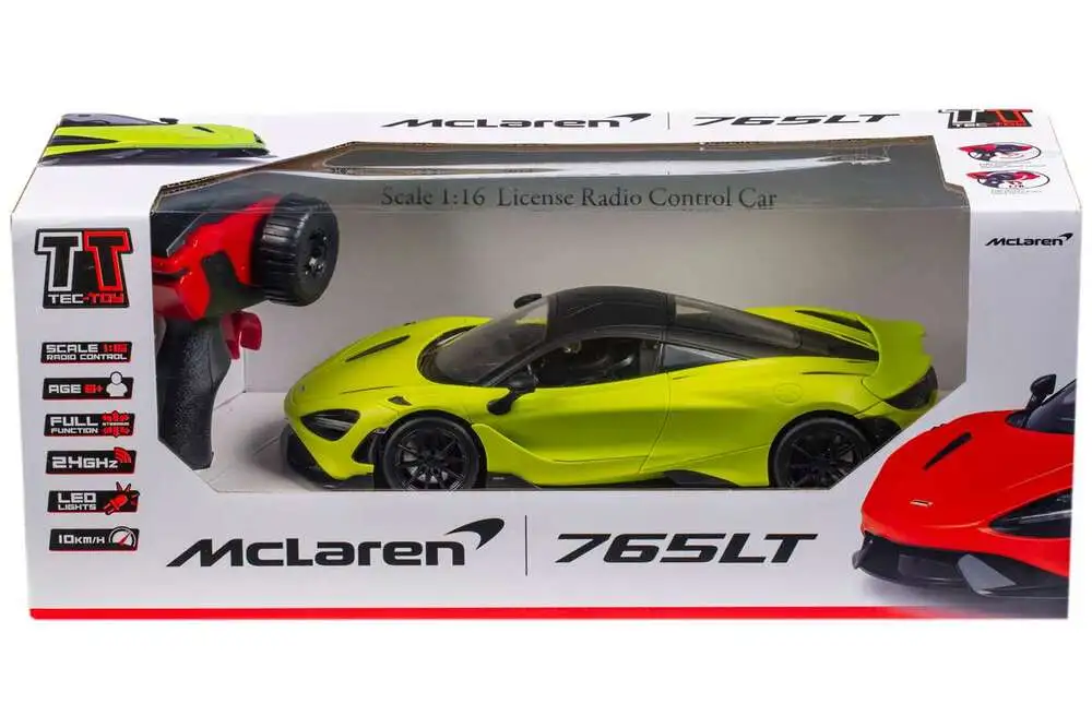 RC MCLAREN 765LT grøn