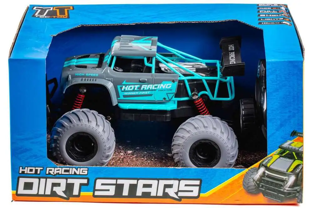 RC HOT RACING BLÅ billede