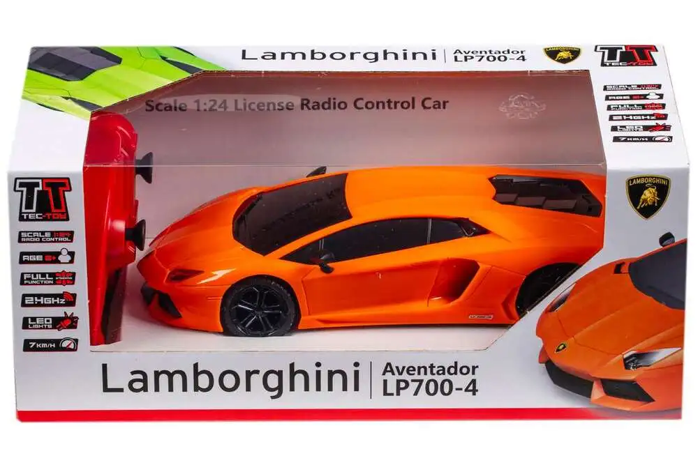 RC LAMBORGHINI AVENTADOR LP 700-4 ORANGE billede