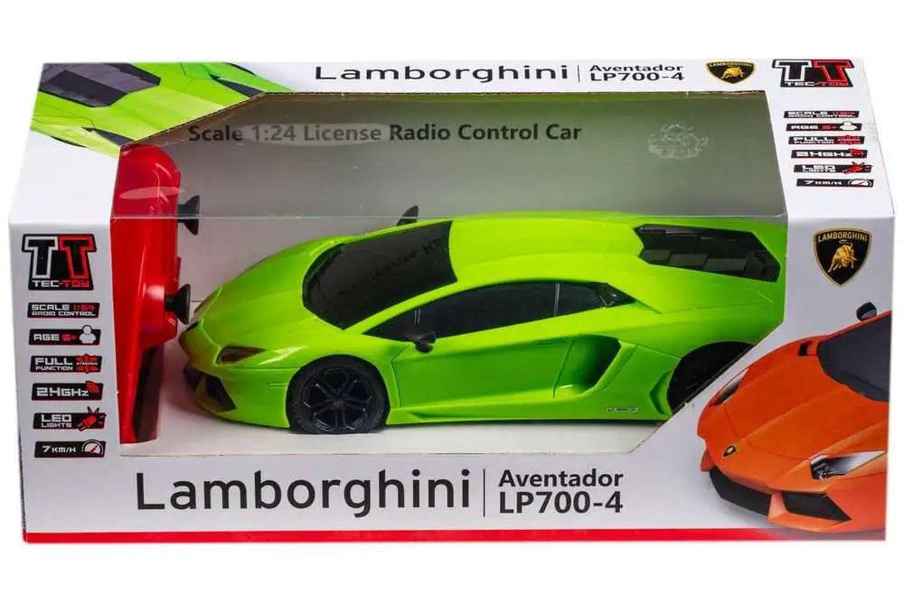 RC LAMBORGHINI AVENTADOR LP 700-4 GRØN billede
