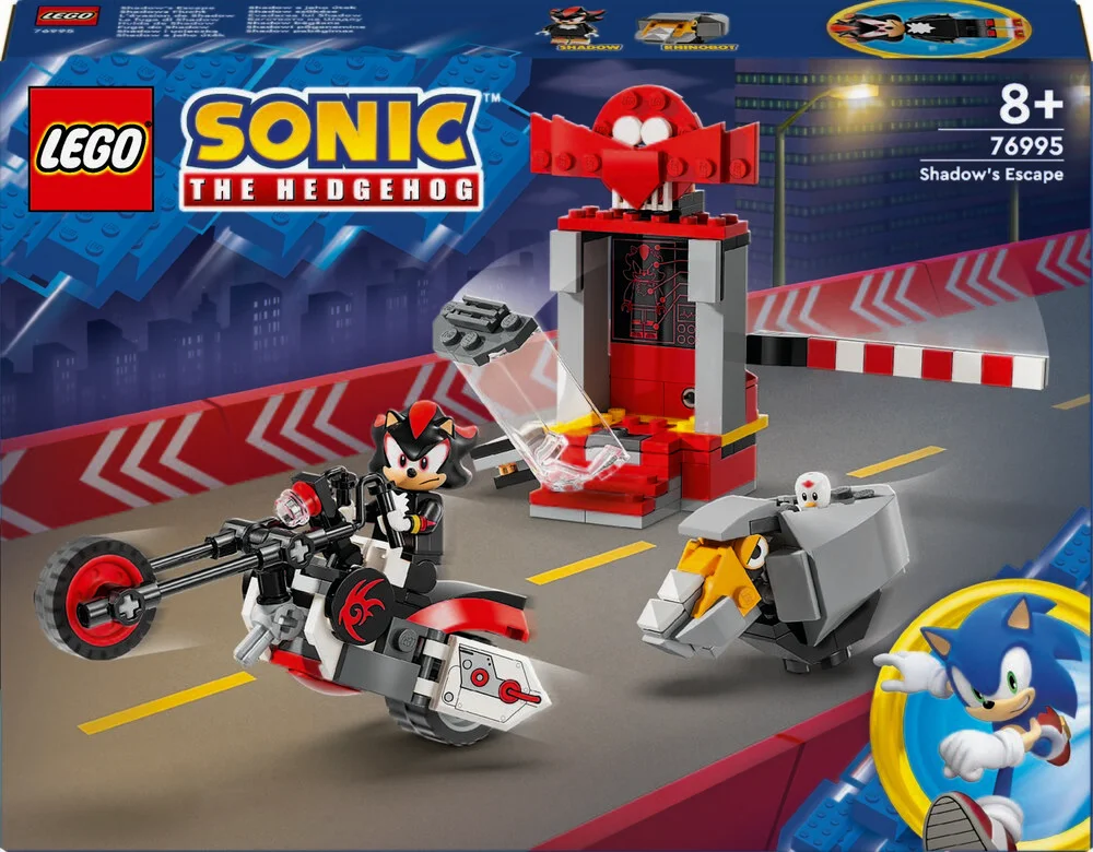 Se Shadow the Hedgehogs flugt - 76995 - LEGO Sonic hos Legekæden