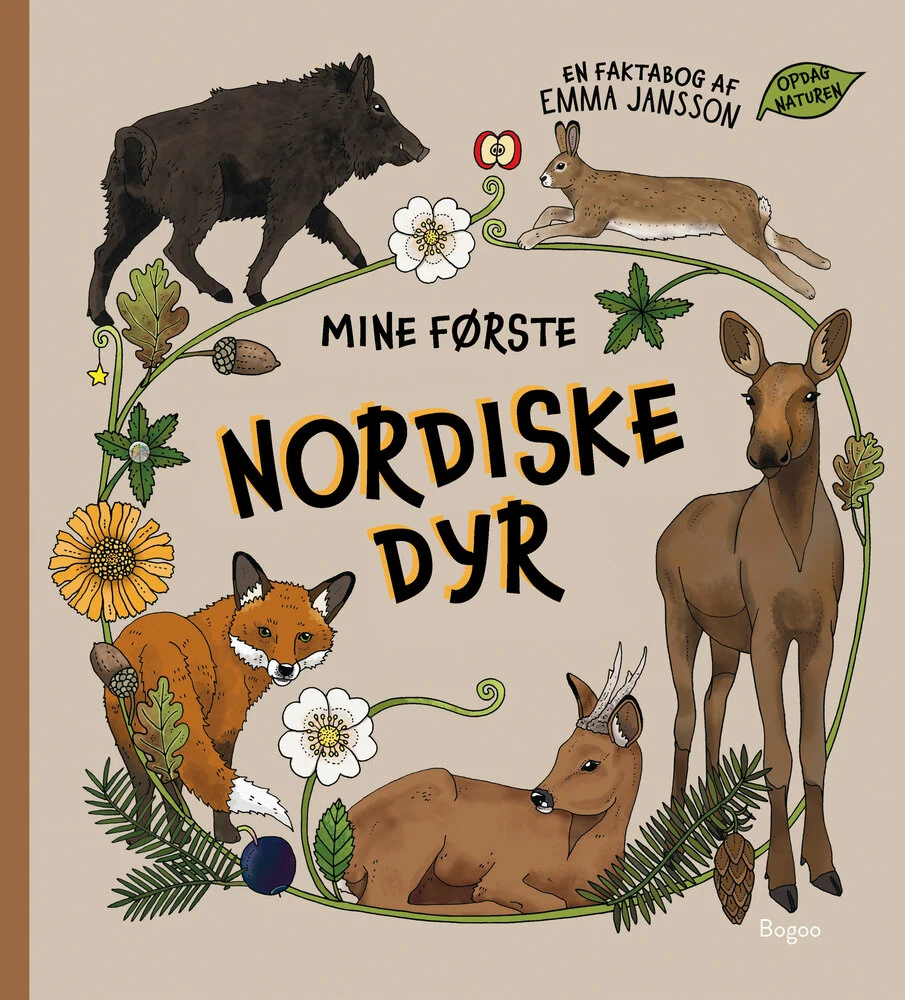 Køb Mine første nordiske dyr af Emma Jansson Hardback 9788794446655 hos ...