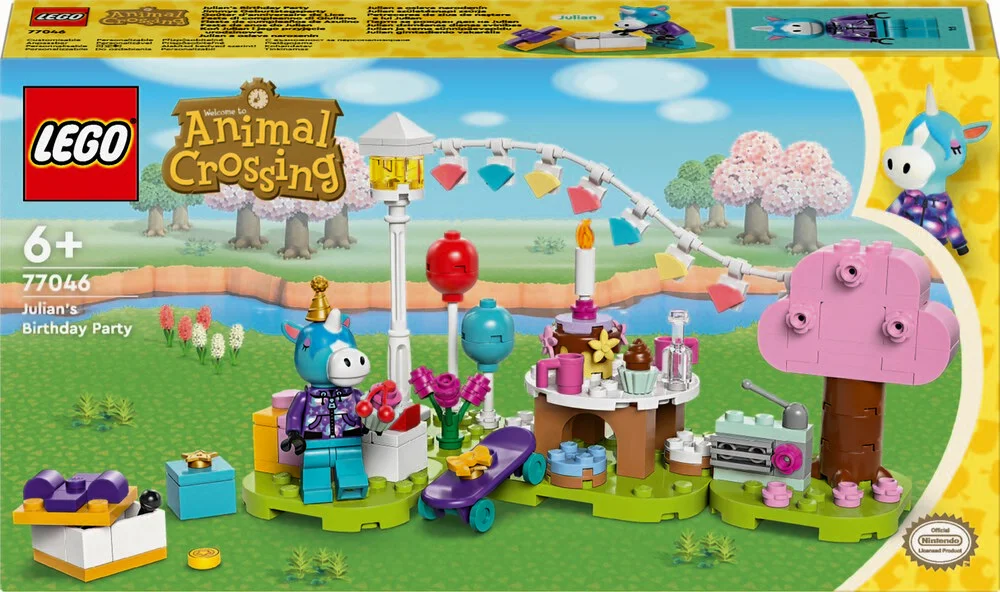 Se Fødselsdagsfest for Julian - 77046 - LEGO Animal Crossing hos Legekæden