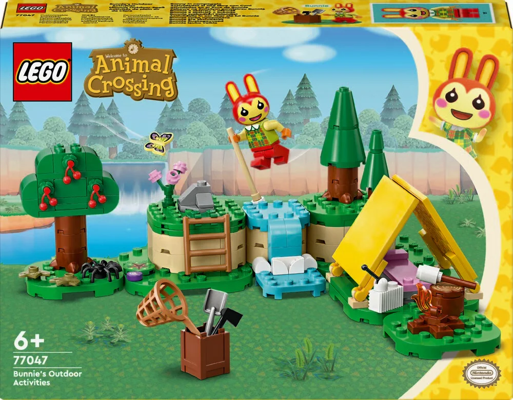 Se Bunnie laver udendørs aktiviteter - 77047 - LEGO Animal Crossing hos Legekæden