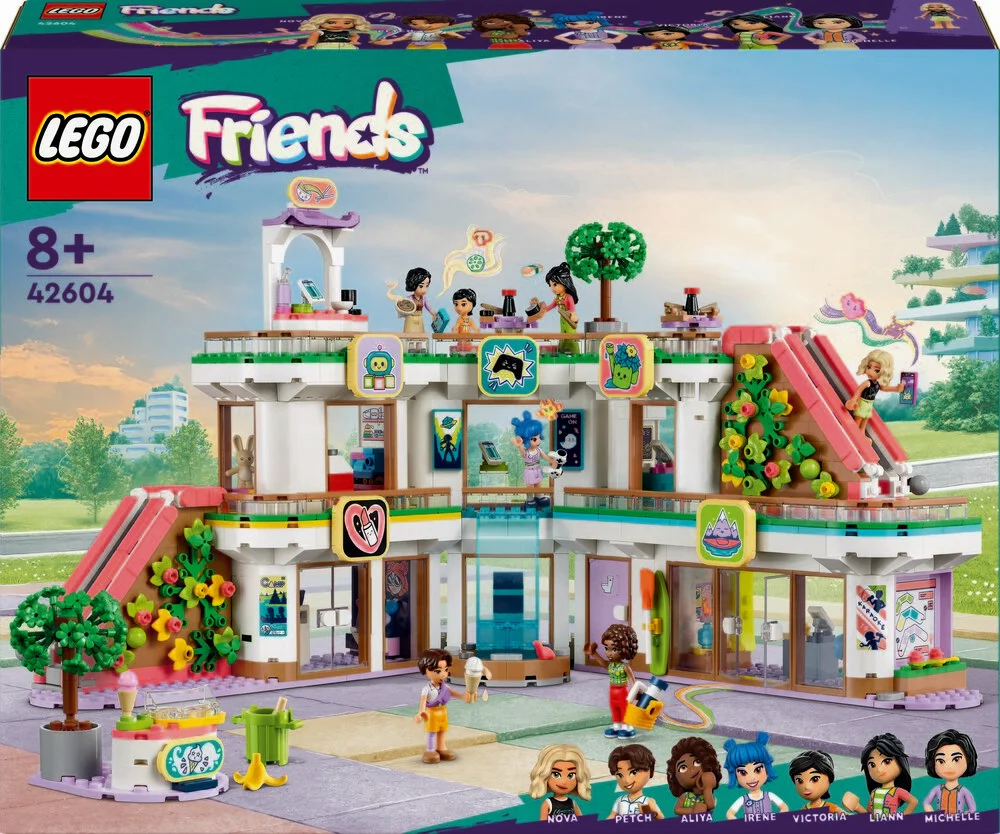 Se Heartlake City butikscenter - 42604 - LEGO Friends hos Legekæden