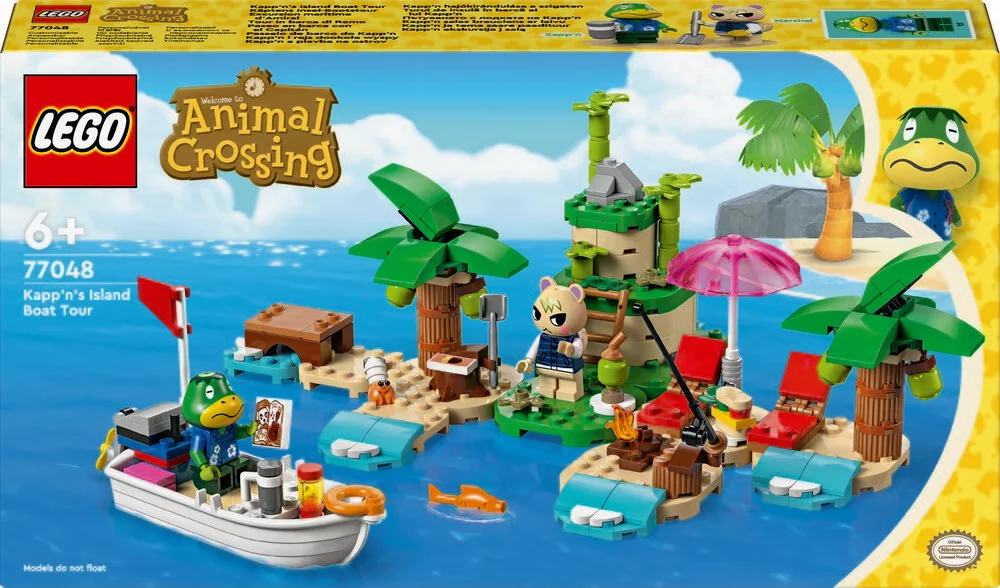 Se Lego Animal Crossing - Kapp'n På ø-bådtur - 77048 hos Legekæden
