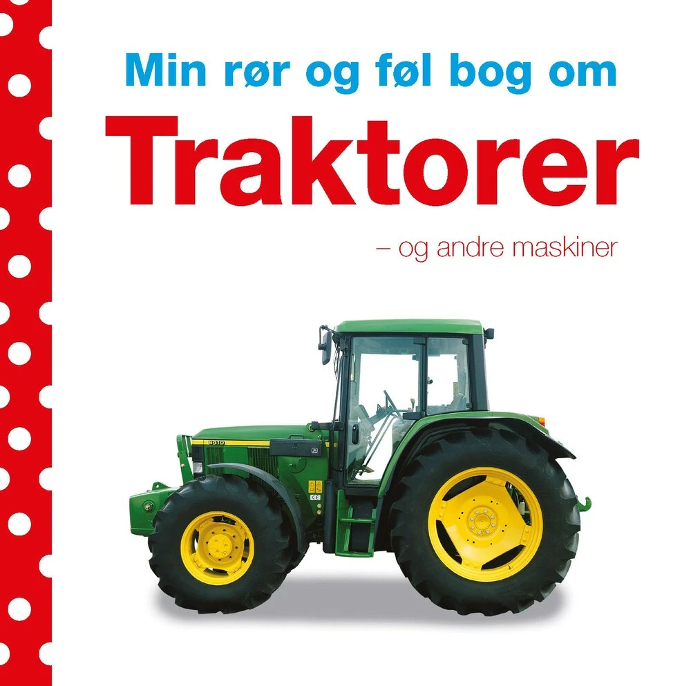 Billede af Min rør og føl bog om - Traktorer