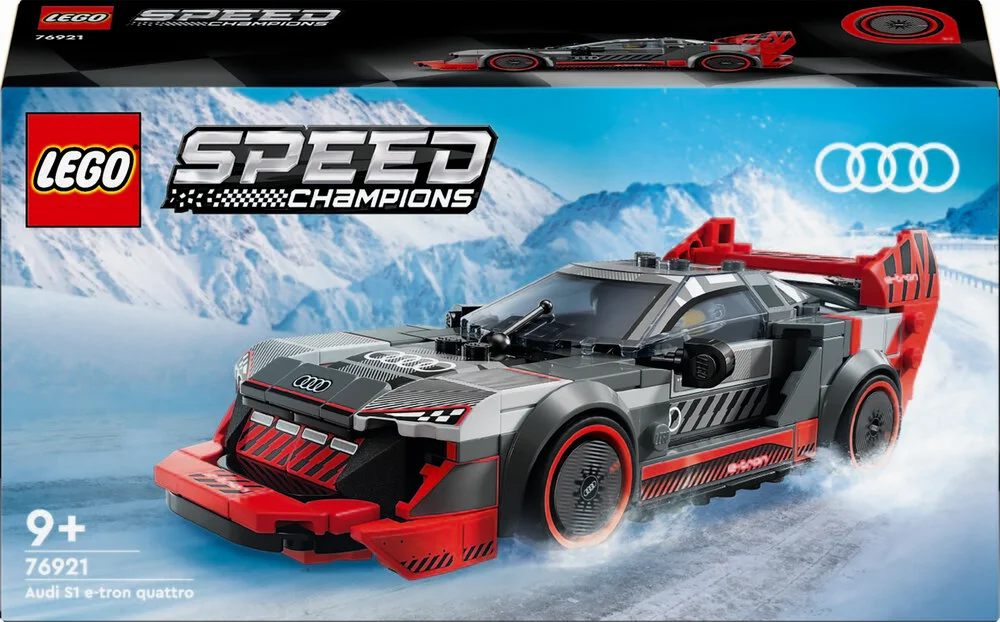 Se Audi S1 e-tron quattro-racerbil - 76921 - LEGO Speed Champions hos Legekæden