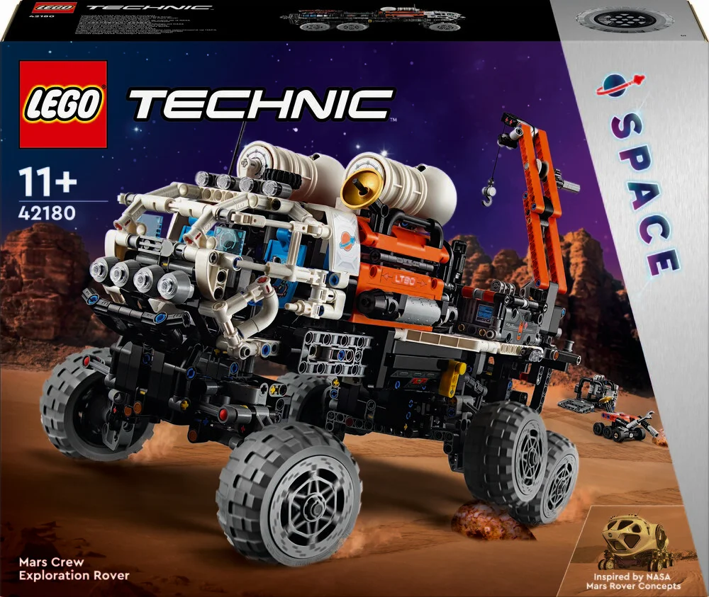 Se Lego Technic Space - Mars-teamets Udforskningsrover - 42180 hos Legekæden