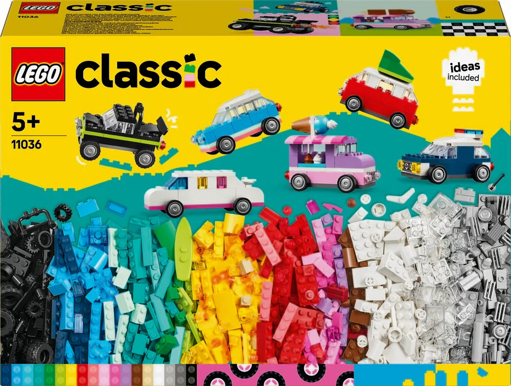 Se 11036 LEGO Classic Kreative køretøjer hos Legekæden