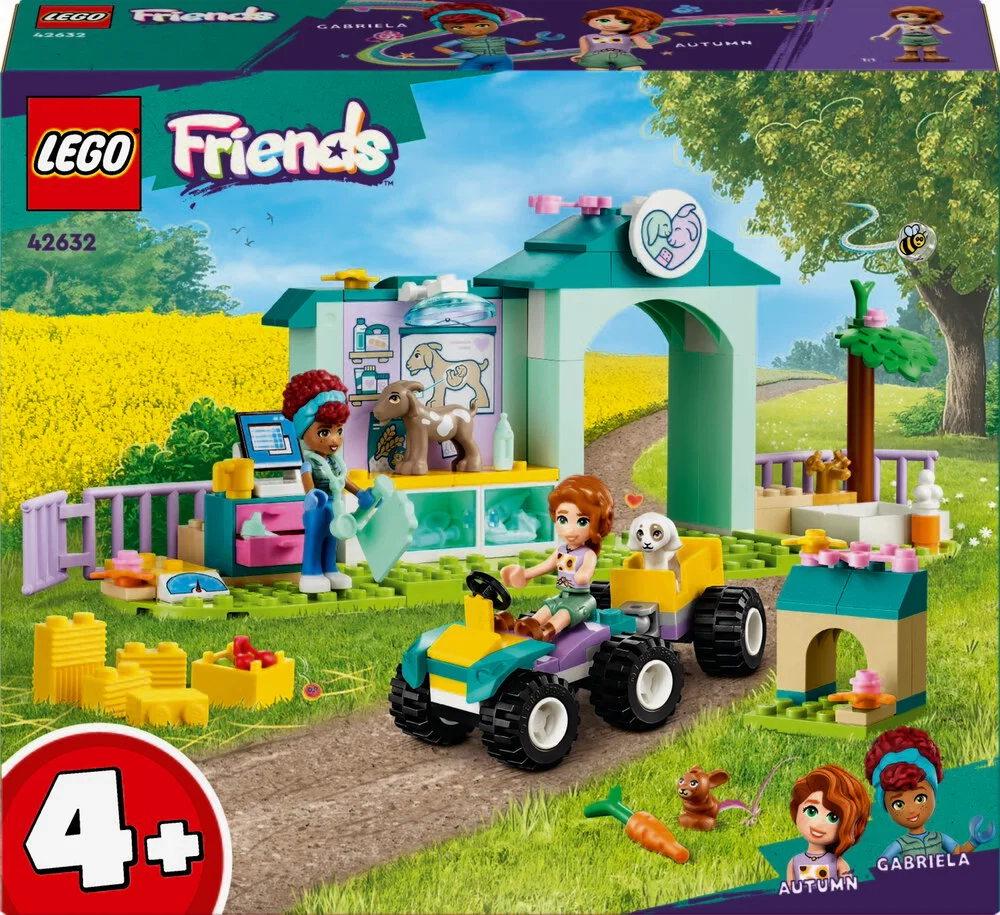 Se Lego Friends - Dyrlægeklinik For Bondegårdsdyr - 42632 hos Legekæden