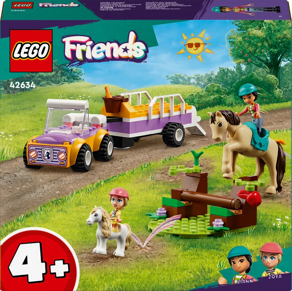 Se LEGO Friends Heste- og ponytrailer hos Legekæden