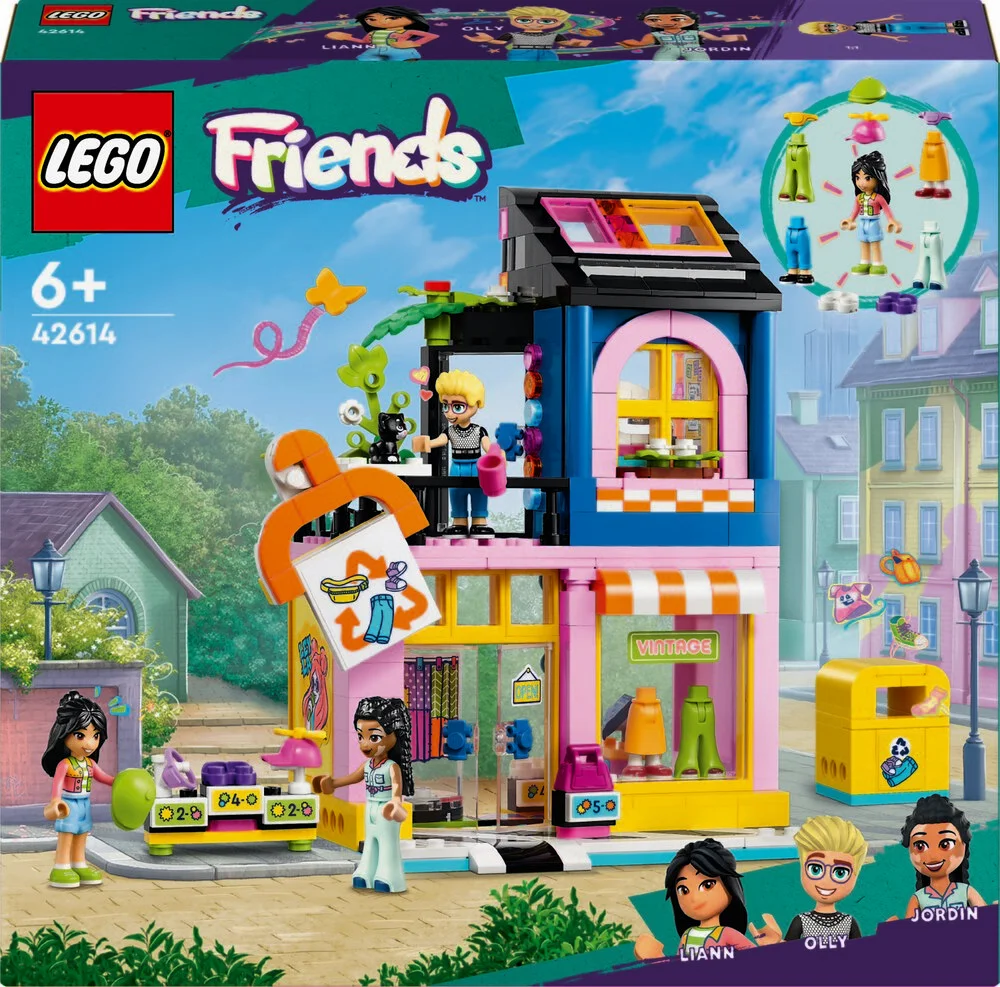 Se Vintage modebutik - 42614 - LEGO Friends hos Legekæden