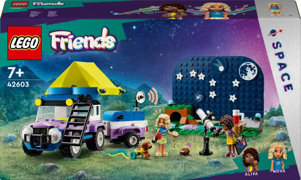 Se Stjernekigger-campingvogn - 42603 - LEGO Friends hos Legekæden