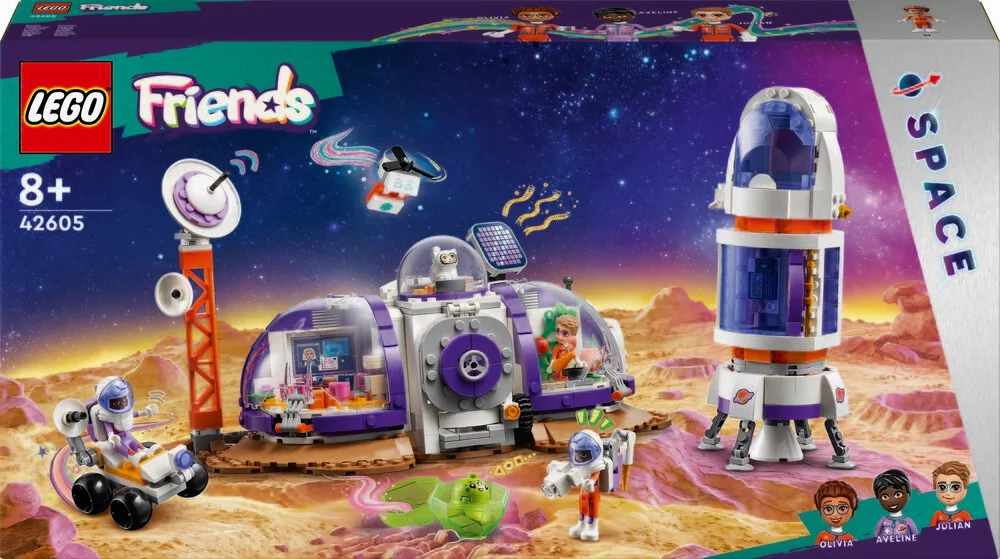 Se Lego Friends Space - Mars Rumbase Og Raket - 42605 hos Legekæden