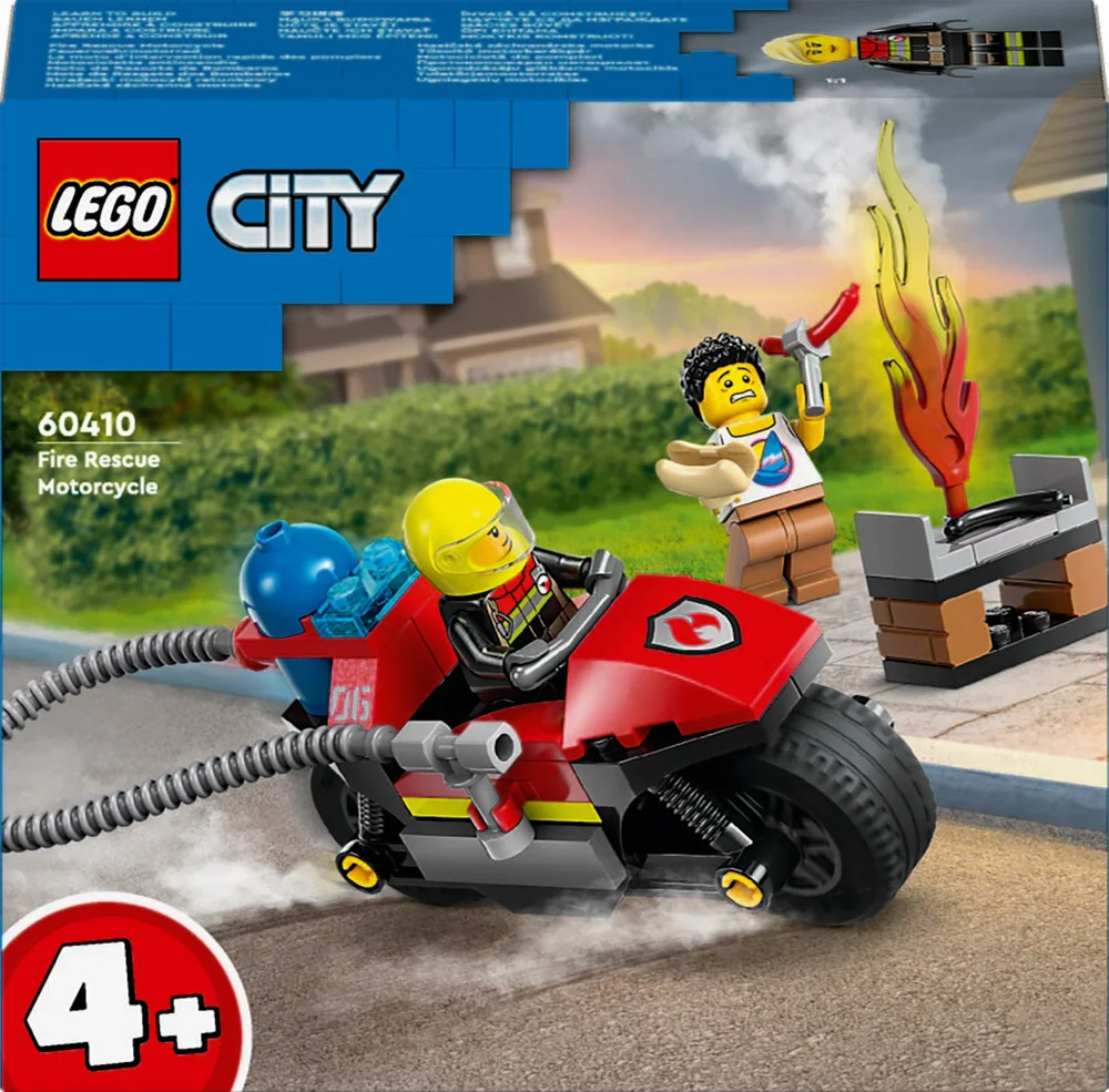 Se 60410 LEGO City Fire Brandslukningsmotorcykel hos Legekæden