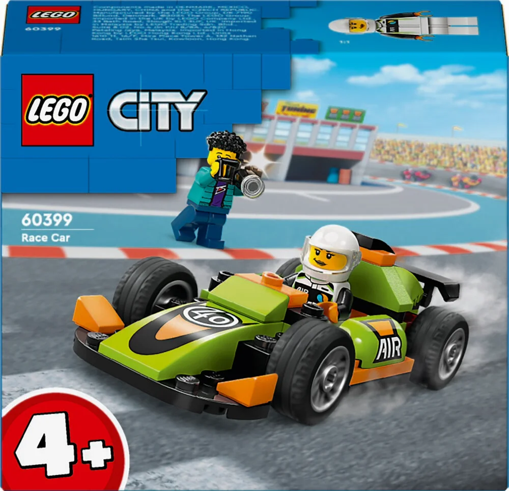 Se 60399 LEGO City Great Vehicles Grøn racerbil hos Legekæden