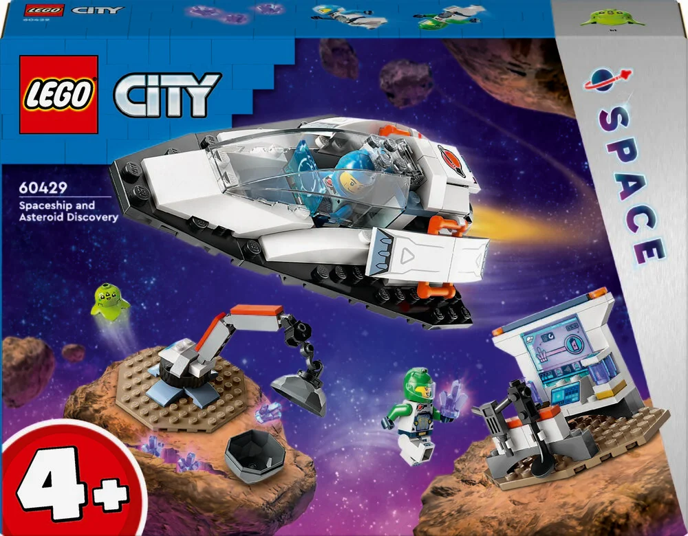 Se Lego City Space - Rumskib Og Asteroideforskning - 60429 hos Legekæden