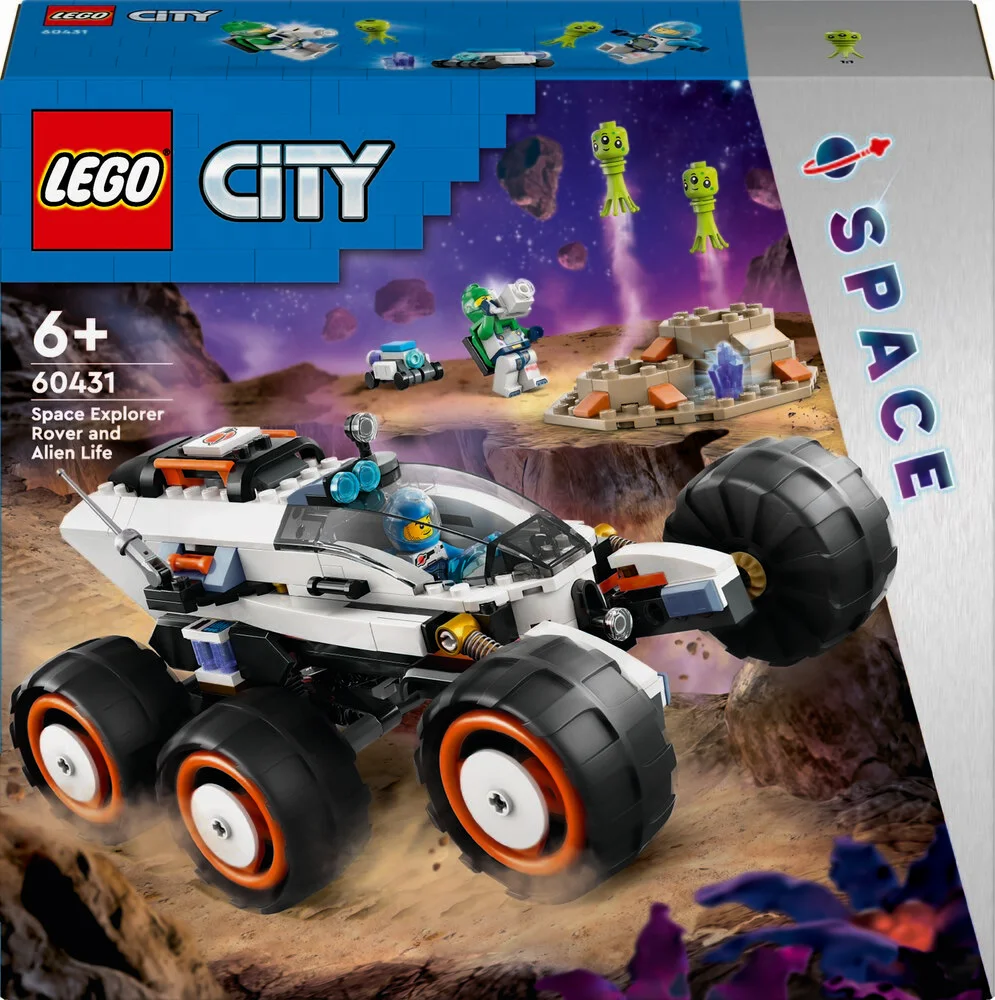 Billede af 60431 LEGO City Space Rumkøretøj og fremmed livsform hos Legekæden